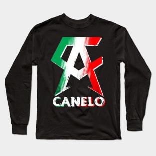 the winner of canelo alvarez vintage Long Sleeve T-Shirt